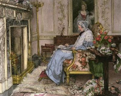 Long Long Ago (Restrike Etching) art print by Walter Dendy Sadler