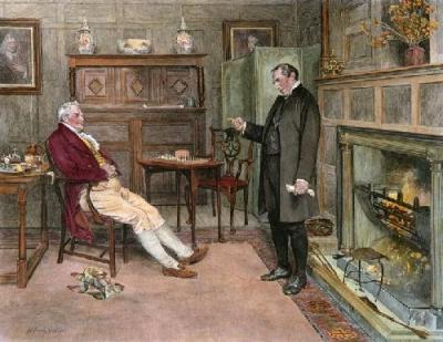 Parson & Squire (Restrike Etching) art print by Walter Dendy Sadler