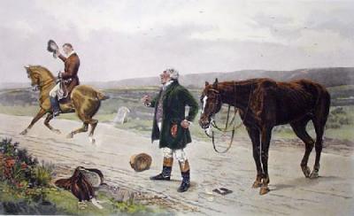 Exchange No Robbery (Restrike Etching) art print by William Barnes Wollen