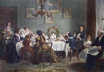 Many Happy Returns of the Day (Restrike Etching) art print by William Frith