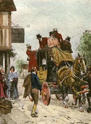 Right on Time (Restrike Etching) art print by Wright