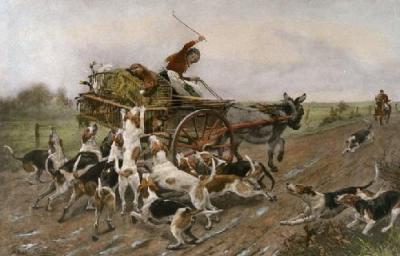 Any Port in a Storm (Restrike Etching) art print by Alfred William Strutt