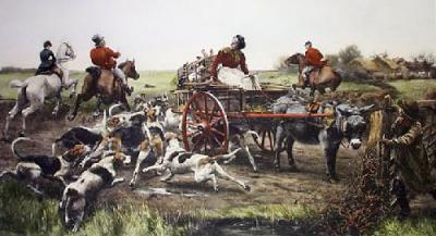 Not Caught Yet (Restrike Etching) art print by Alfred William Strutt