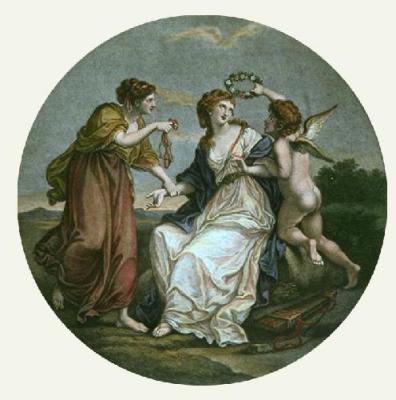 Beauty (Restrike Etching) art print by Angelica Kauffmann