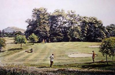 Out of Trouble (Restrike Etching) art print by Arthur Weaver