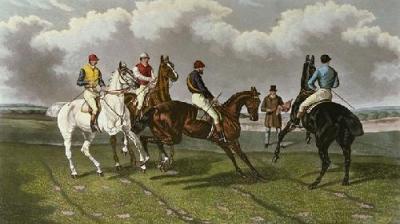 Restive at the Post (Restrike Etching) art print by Benjamin Herring
