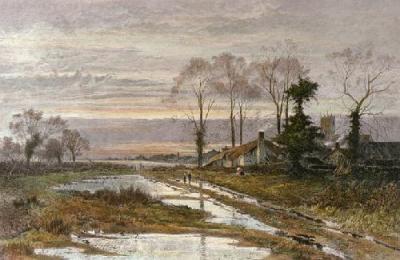 February Filldyke (Restrike Etching)