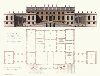 Braman Park (Elevation) (Restrike Etching) art print by C. Campbell