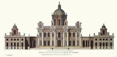 Castle Howard (Elevation) (Restrike Etching)