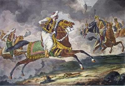 Charge of Mamalukes (Restrike Etching) art print by Carle Vernet