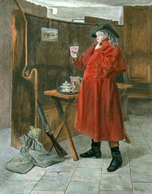 Fortification (Restrike Etching) art print by Delapoer Downing