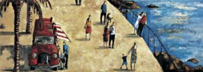 El Cami�n de los Helados art print by Didier Lourenco