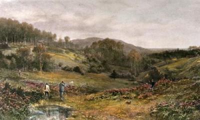 Rabbit Shooting (Restrike Etching) art print by Douglas Adams
