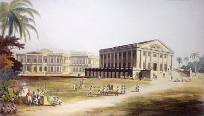 Government House Madras (Restrike Etching) art print by Edward Orme