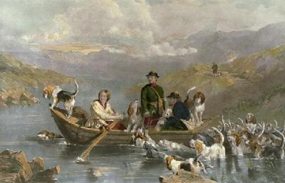 Crossing the Tay (Restrike Etching) art print by Frederick Tayler