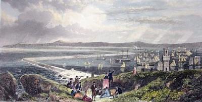Holyhead (Restrike Etching) art print by G.H. Andrews