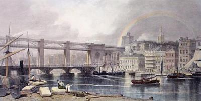 Newcastle (Restrike Etching) art print by G.H. Andrews