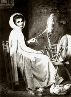 Lady Hamilton (Restrike Etching) art print by George Romney