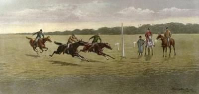 Trial (Restrike Etching) art print by Harrington Bird