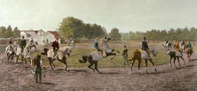 Waiting Trainer (Restrike Etching) art print by Harrington Bird