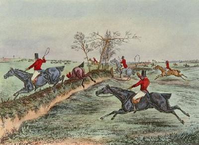 Full Cry, The (Restrike Etching) art print by Henry Alken