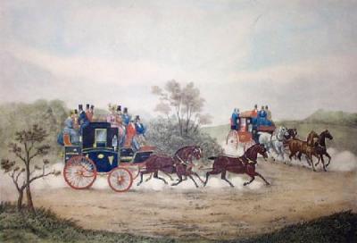 Unicorn Leads (Restrike Etching) art print by James Pollard