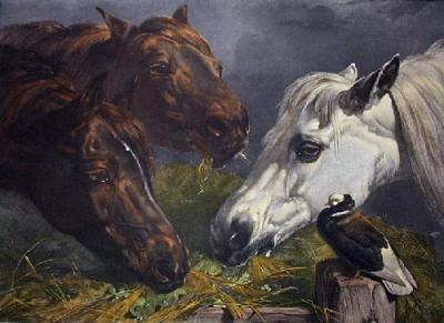 Frugal Meal, The (Restrike Etching) art print by John Frederick Herring