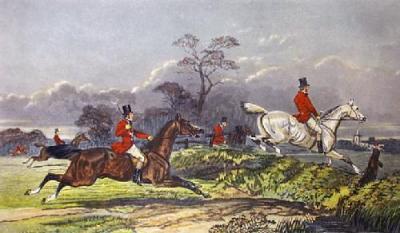 Full Cry (Restrike Etching) art print by John Frederick Herring