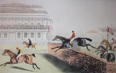 Liverpool Grand Steeplechase Pl. II (Restrike Etching) art print by Laporte