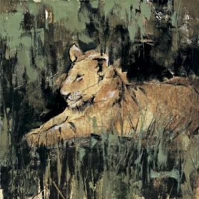 Heart of the Jungle IV art print by Liz Jardine