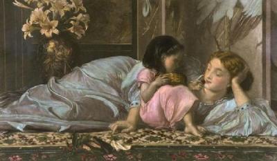 Cherries (Restrike Etching) art print by Lord Frederick Leighton
