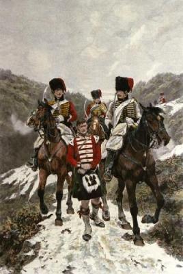 Conquered but not Subdued (Restrike Etching) art print by Richard C. Woodville