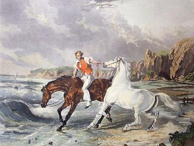 Approach to the Sea (Restrike Etching) art print by Samuel J. E. Jones