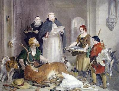 Bolton Abbey (Medium) (Restrike Etching) art print by Sir Edwin Henry  Landseer