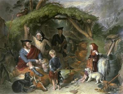 Highland Whisky Still (Med) (Restrike Etching) art print by Sir Edwin Henry  Landseer
