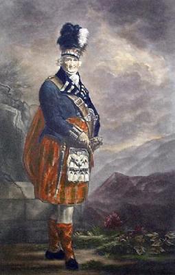 The McNab (Restrike Etching) art print by Sir Henry Raeburn