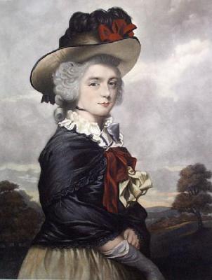 Miss Keppel (Restrike Etching) art print by Sir Joshua Reynolds
