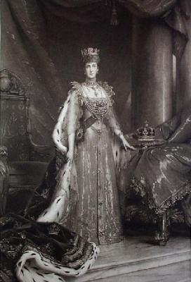 Queen Alexander (Restrike Etching) art print by Sir Samuel Luke Fildes
