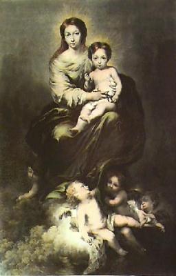 Madonna and Child (Restrike Etching) art print by Tay