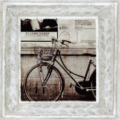 Bicycle in Florence art print by Teo Tarras