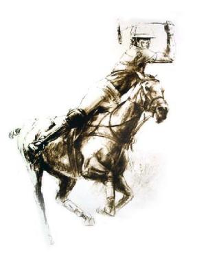 All or Nothing (Restrike Etching) art print by Terence Gilbert