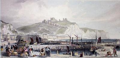 Dover (Restrike Etching) art print by Thomas Allom