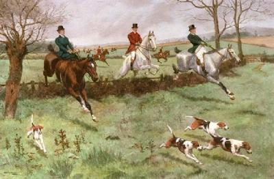 Business Like Trio (Restrike Etching) art print by Thomas Rowlandson
