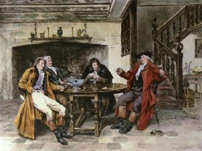 Chance Companions (Restrike Etching) art print by Walter Dendy Sadler