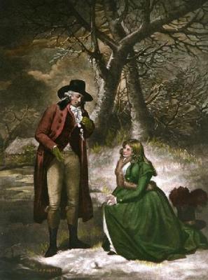 Christmas Holidays (Restrike Etching) art print by Anonymous