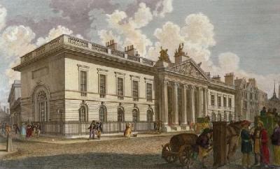 East India House (Restrike Etching) art print by Anonymous