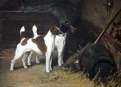 Wait And See (Restrike Etching) art print by Arthur Wardle