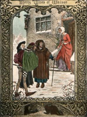 Merry Wives of Windsor (Restrike Etching)