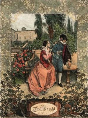 Twelfth Night (Restrike Etching) art print by C.A. Printz