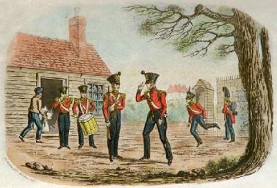 Dinner Round (Restrike Etching) art print by Charles Newhouse